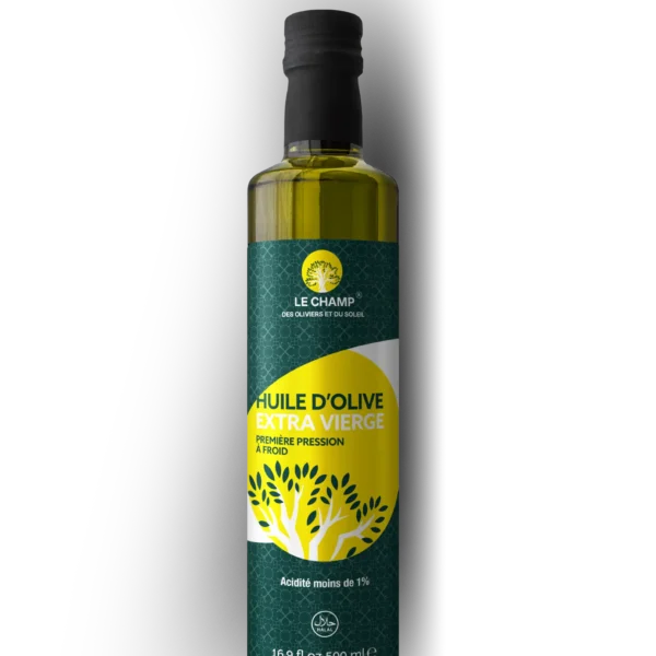 500mL extra vierge le champ des oliviers et de soleil huile d'olive
