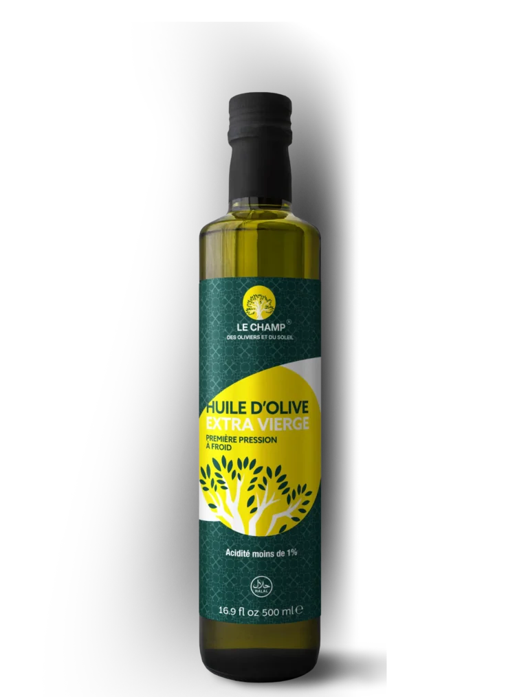 500mL extra vierge le champ des oliviers et de soleil huile d'olive