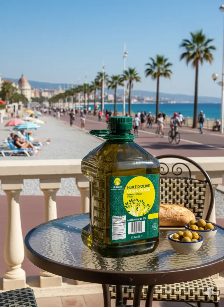 bidon 3L huile d'olive a nice